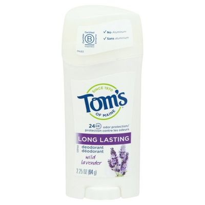 Tom's of Maine Deodorant, Wild Lavender, Long Lasting