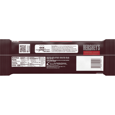 Hershey's Chocolate Bar, Dark Chocolate, Snack Size