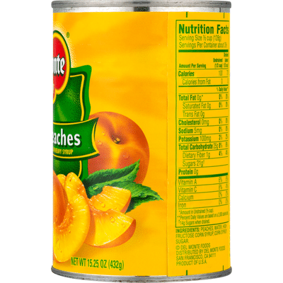 Del Monte Peaches, Sliced