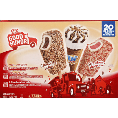 Good Humor Ice Cream Bars, Variety Pack