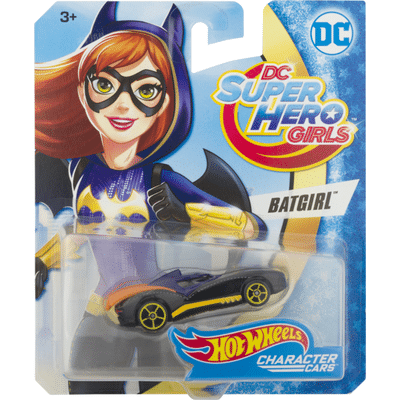 Hot Wheels Character Cars Dc Superhero Girls Batgirl 3 1 Ct Instacart