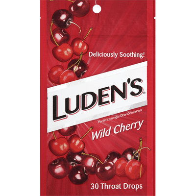 Luden's Wild Cherry Pectin Lozenge/Oral Demulcent