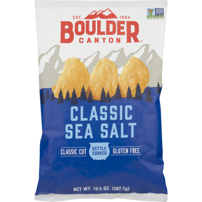 Boulder Canyon Potato Chips Classic Sea Salt