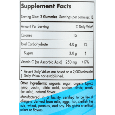 Nordic Naturals Vitamin C Gummies Dietary Supplement