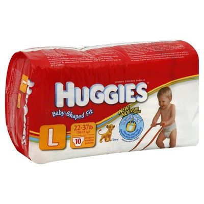 Huggies Diapers, Size L (22-37 lb), Disney