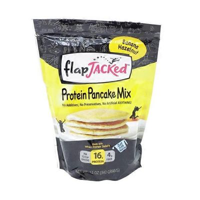 FlapJacked Banana Hazelnut Protein Pancake & Baking Mix