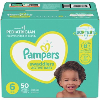 Pampers Active Baby Diapers Size 6