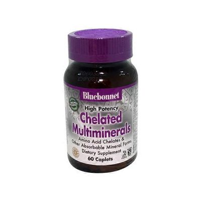 Bluebonnet High Potency Chelated Multiminerals Dietary Supplement
