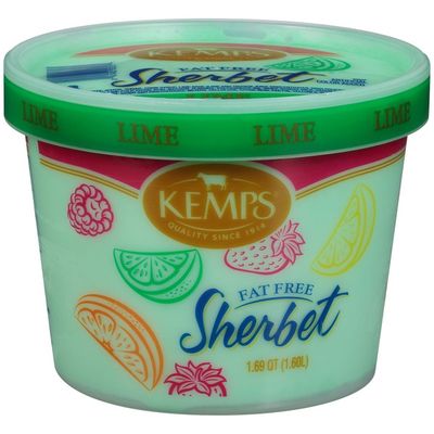 Kemps Fat Free Lime Sherbet 16 L - Instacart