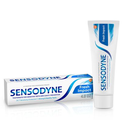 Sensodyne Sensitive Teeth Toothpaste Fresh Impact, Sensitive Teeth Toothpaste Fresh Impact