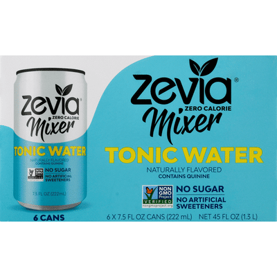 Zevia Tonic Water, Zero Calorie