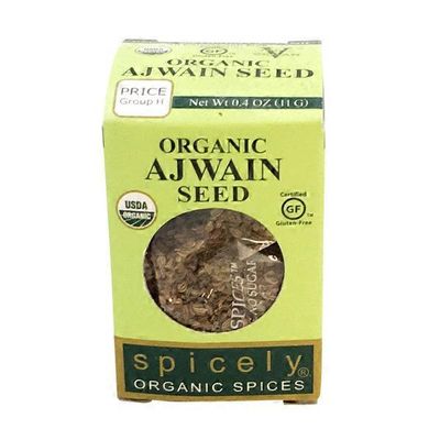 Spicely Organic Spices Organic Ajwain Seed