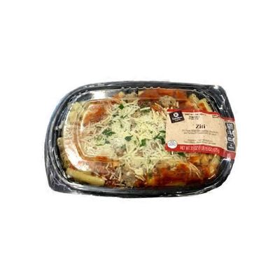 Signature Cafe Ziti Pasta, Italian Style Sausage, Mozzarella And Parmesan Cheeses With Ziti Sauce