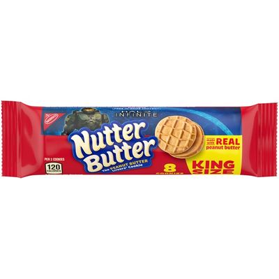 Nutter Butter Peanut Butter Sandwich Cookies King Size 4 Oz Instacart