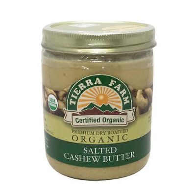 Tierra Farm Organic Salted Cashew Butter