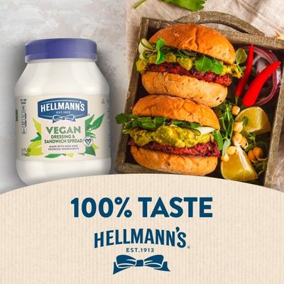 Hellmann's Vegan Dressing And Spread Vegan Dressing And Spread Plant Based Alternative To Mayo