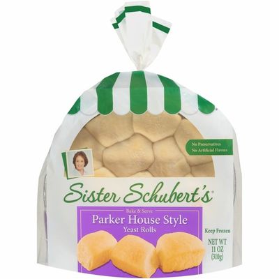 Sister Schubert's Yeast Rolls, Parker House Style