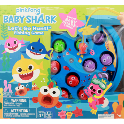Baby Shark Let's Go Hunt Fishing Game, Age 4+