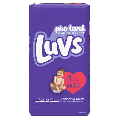 Luvs Ultra Leakguards Newborn Diapers