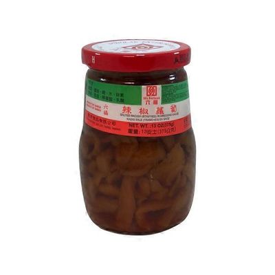 Six Fortune Salted Radish Strip With Chili