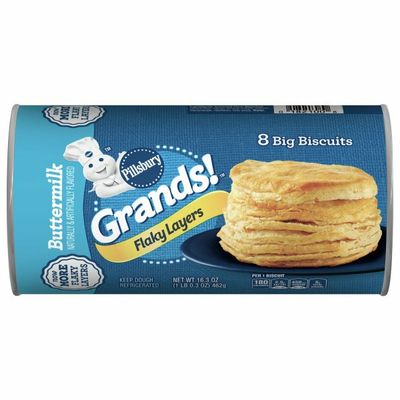 Pillsbury Grands! Flaky Layers, Buttermilk Biscuits, 8 Count