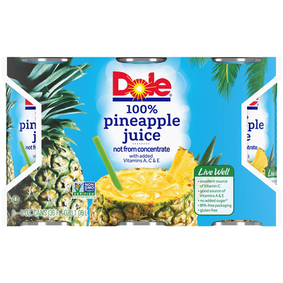 Dole 100% Pineapple Juice