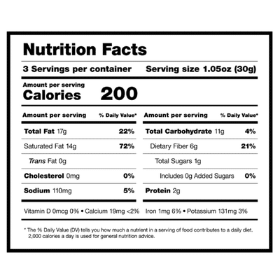 Dang Lightly Salted Coconut Chips, Unsweetened, Keto