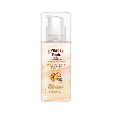 Hawaiian Tropic Silk Hydration Faces Weightless Sunscreen Pump