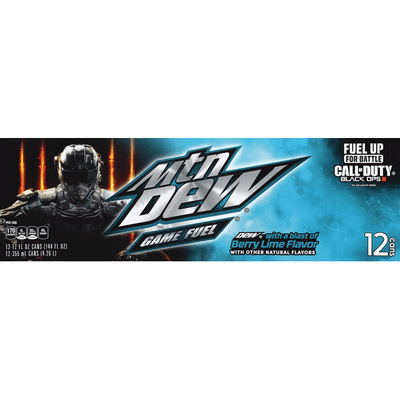 mountain dew game fuel berry