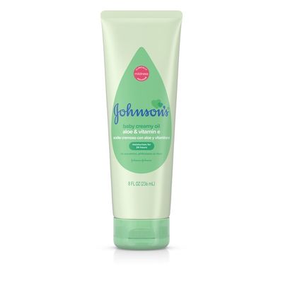 Johnson's Baby Creamy Oil, Aloe & Vitamin E