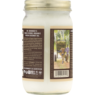 Dr. Bronner's Coconut Oil, Organic Virgin