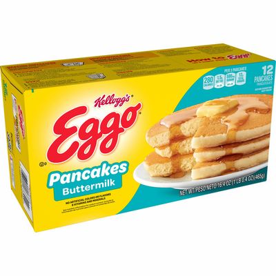Eggo Frozen Pancakes, Frozen Breakfast, Buttermilk