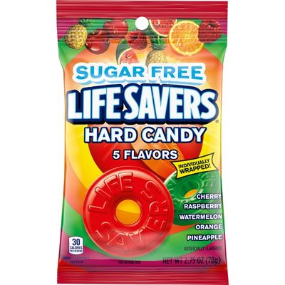 Life Savers 5 Flavors Sugar Free Hard Candy