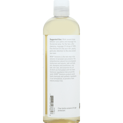 Now Moisturizing Oil, Sweet Almond Oil, 100% Pure