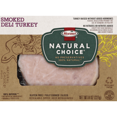 Hormel Natural Choice Smoked Deli Turkey