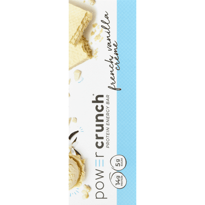 Power Crunch Protein Energy Bar, French Vanilla Creme