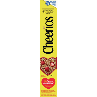 Cheerios Cereal with Whole Grain Oats, Gluten Free