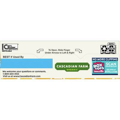 Cascadian Farm Organic Granola, Oats and Honey Cereal
