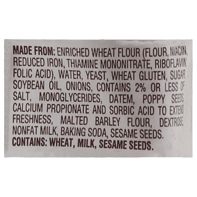 Pepperidge Farm® Bakery Classics Onion with Poppy Seeds Hamburger Buns