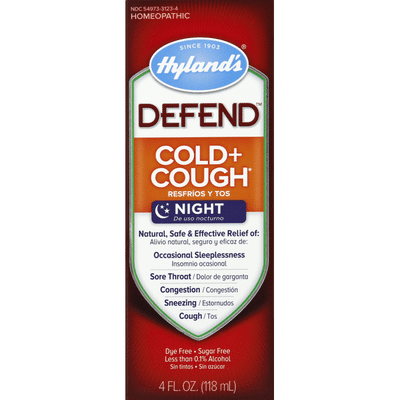 Hyland's Cold + Cough, Night