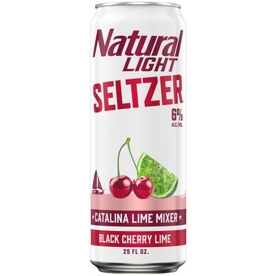 Natural Light Hard Seltzer Catalina Lime Mixer Can 25 Fl Oz Delivery Or Pickup Near Me Instacart
