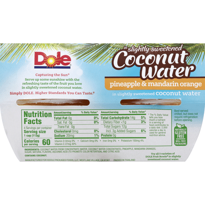 Dole Pineapple & Mandarin Oranges