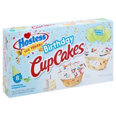 Hostess Birthday CupCakes