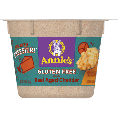 Annie's Rice Pasta & Cheese, Gluten Free, Real Aged Cheddar