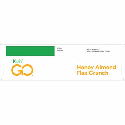 Kashi GO Breakfast Cereal, Vegetarian Protein, Fiber Cereal, Honey Almond Flax Crunch