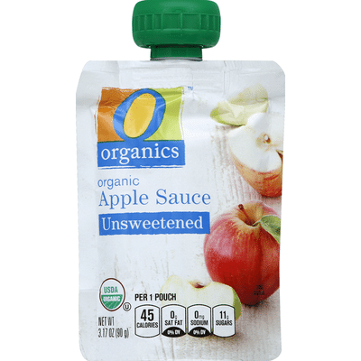 O Organics Apple Sauce, Organic, Unsweetened