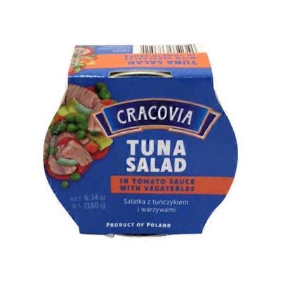 Cracovia Tuna Salad With Vegetables In Tomato Sauce