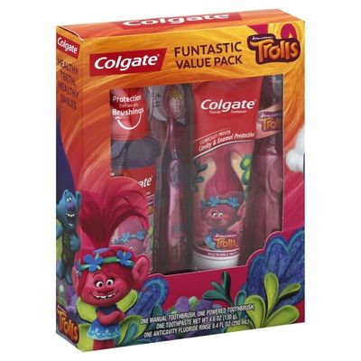 Colgate Funtastic Value Pack, DreamWorks Trolls