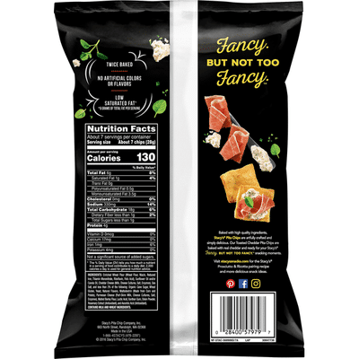 Stacy'S Stacys Pita Chips Toasted Cheddar