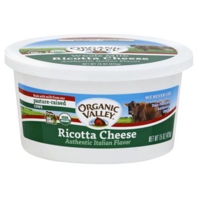 Organic Valley Whole Milk Organic Ricotta Cheese